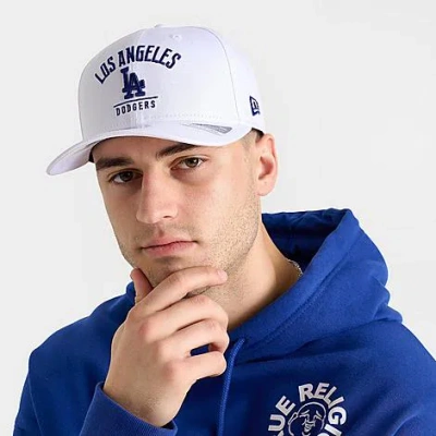 New Era Los Angeles Dodgers Mlb 9seventy Stretch-snap Snapback Hat In White