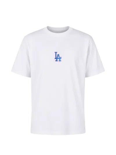 New Era Los Angeles Dodgers Mlb World Series Short-sleeve T-shirt In White