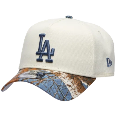 New Era Los Angeles Dodgers  Dodgers 940 A-frame Realtree Cap In White