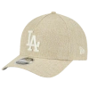 New Era Los Angeles Dodgers  Dodgers 940af Cotton Weave Cap In Tan