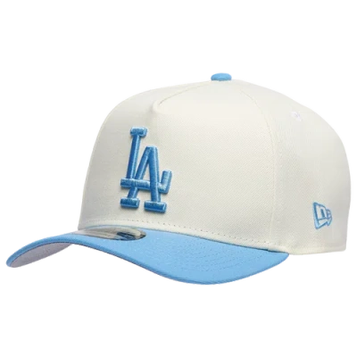 New Era Los Angeles Dodgers  Dodgers 9forty A-frame Cap In Carolina/silver