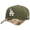 New Era Los Angeles Dodgers  Dodgers 9forty A-frame Cap In Multi/olive