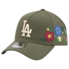 New Era Los Angeles Dodgers  Dodgers 9forty A-frame Floral Cap In Green