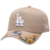 New Era Los Angeles Dodgers  Dodgers 9forty A-frame Floral Cap In Brown