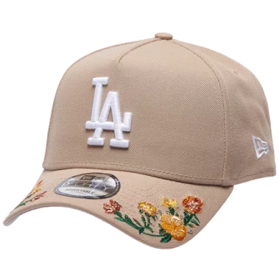 New Era Los Angeles Dodgers  Dodgers 9forty A-frame Floral Cap In Brown