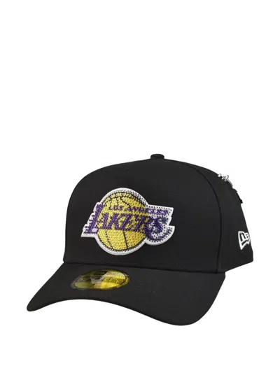 New Era Los Angeles Lakers 59forty Baseball Cap In Black