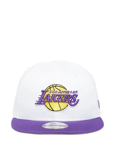 New Era Los Angeles Lakers Baseball Cap In White