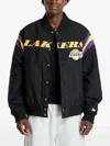 New Era Los Angeles Lakers Jacket In Black