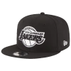 New Era Los Angeles Lakers  Bow Snapback In White/black