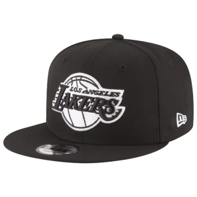 New Era Los Angeles Lakers  Bow Snapback In White/black