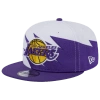 New Era Los Angeles Lakers  Lakers 950 Jagged Cap In White/purple