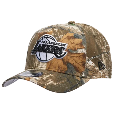 New Era Los Angeles Lakers  Lakers 9forty A-frame Realtree Cap In Multi