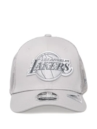 New Era Los Angeles Lakers Tonal 9seventy Trucker Cap In Gray