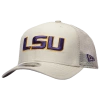 New Era Lsu Otc 970 Perform Cap In Khaki/white