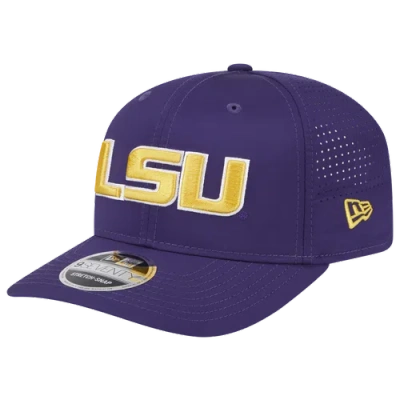New Era Lsu Otc 9seventy Perform Cap In Purple/white