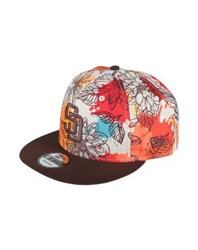 New Era Man Hat Brown Size Onesize Polyester