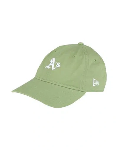New Era Man Hat Green Size Onesize Cotton