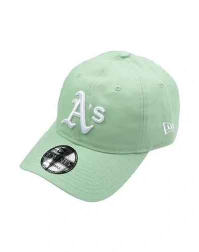 New Era Man Hat Green Size Onesize Cotton