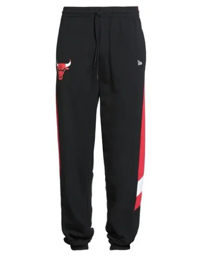 New Era Man Pants Black Size Xl Cotton, Polyester