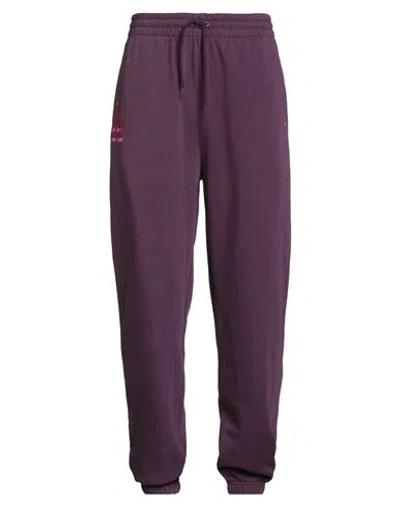 New Era Man Pants Plum Size Xl Cotton, Polyester In Purple