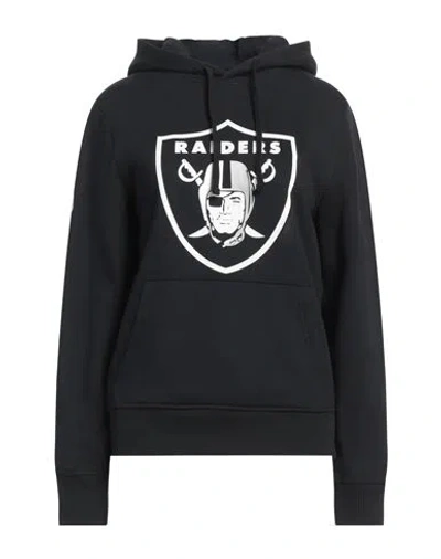 New Era Man Sweatshirt Black Size Xs Cotton, Polyester