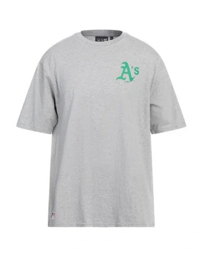 New Era Man T-shirt Grey Size Xl Cotton