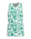 New Era Man Tank Top Green Size Xl Cotton In Green