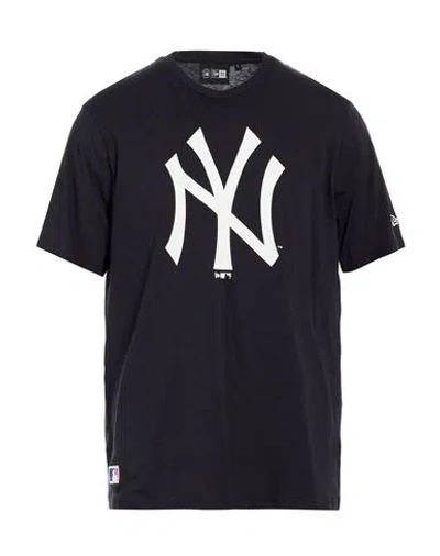 New Era Man T-shirt Midnight Blue Size Xl Cotton