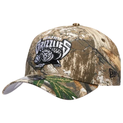New Era Memphis Grizzlies  Grizzlies 9forty A-frame Realtree Cap In Animal Print