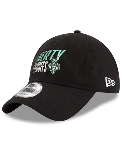 New Era Men's And Women's Black New York Liberty 2025 Wnba Playoffs 9twenty Adjustable Hat