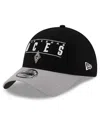 New Era Men's And Women's Black/silver Las Vegas Aces 2025 Wnba Draft 9twenty Adjustable Hat