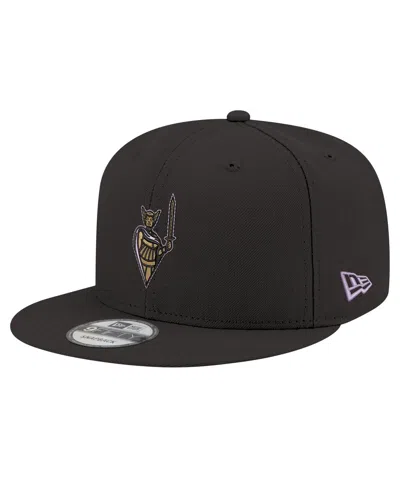 New Era Men's And Women's Eclipse Black Golden State Valkyries Logo 9fifty Snapback Hat