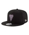 New Era Men's And Women's Eclipse Black Golden State Valkyries Logo 9fifty Snapback Hat In Eclipse Black