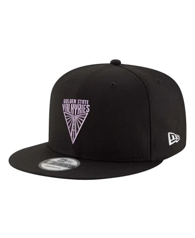 New Era Men's And Women's Eclipse Black Golden State Valkyries Logo 9fifty Snapback Hat