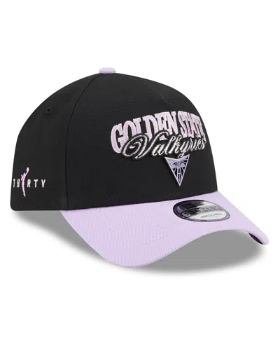 New Era Men's And Women's Eclipse Black, Violet Golden State Valkyries Wnba Tip-off 2026 Metal Badge A-frame