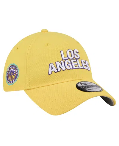 New Era Men's And Women's Gold Los Angeles Sparks Rebel Series 9twenty Adjustable Hat