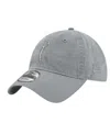 New Era Men's And Women's Gray Wnba Core Tonal 9twenty Adjustable Hat