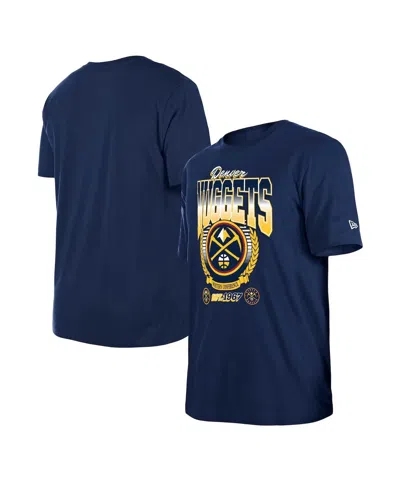 New Era Men's And Women's Navy Denver Nuggets Summer Classics T-shirt
