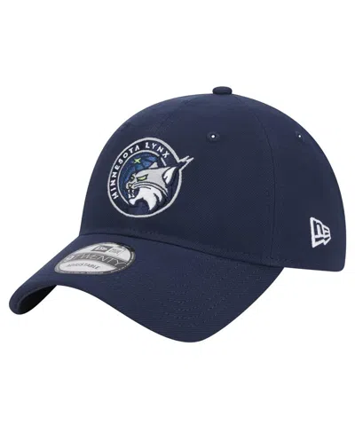 New Era Men's And Women's Navy Minnesota Lynx Core Logo 9twenty Adjustable Hat