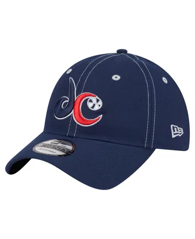 New Era Men's And Women's Navy Washington Mystics Core Alt Logo 9twenty Adjustable Hat