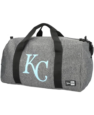 New Era Men's And Women's  Kansas City Royals Active Duffel Bag In Gray