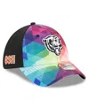 New Era Men's And Women's  Multicolor, Black Chicago Bears 2023 Nfl Crucial Catch 39thirty Flex Hat In Multicolor,black