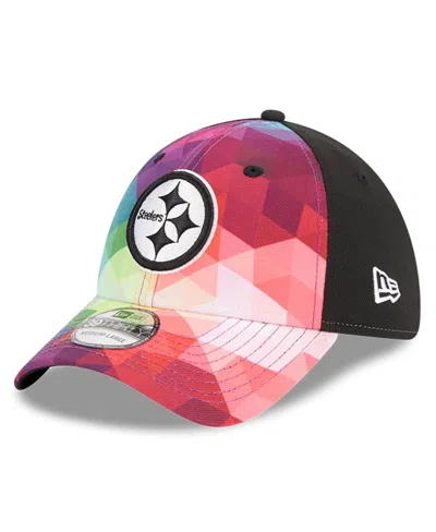 New Era Men's And Women's  Multicolor, Black Pittsburgh Steelers 2023 Nfl Crucial Catch 39thirty Flex In Multicolor,black
