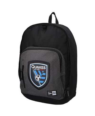 New Era Men's And Women's  San Jose Earthquakes Kick Off Cram Backpack In Black