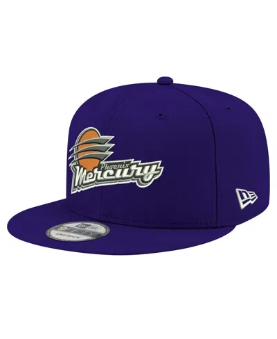 New Era Men's And Women's Purple Phoenix Mercury Logo 9fifty Snapback Hat