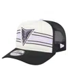 New Era Men's And Women's White/eclipse Black Golden State Valkyries Banner Foam Front 9fifty A-frame Adjust In Black