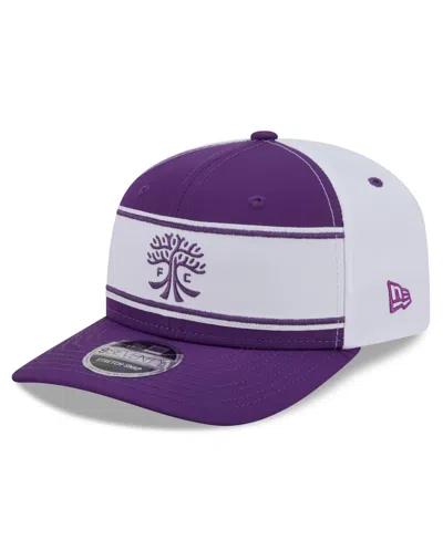 New Era Men's Austin Fc 9seventy Adjustable High-crown Baseball Cap In Purple