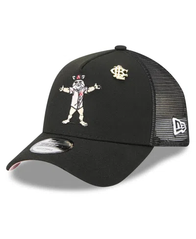 New Era Men's Black Arizona Diamondbacks 2025 Big League Chew A-frame 9forty Adjustable Trucker Hat