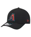 New Era Men's Black Arizona Diamondbacks 9forty M-crown Adjustable Hat In Black