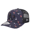 New Era Men's Black Athletics Adventure Drinks Pattern 9seventy Stretch-snap Hat In Black